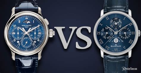 blancpain vs patek philippe|blancpain vs philippe warranty.